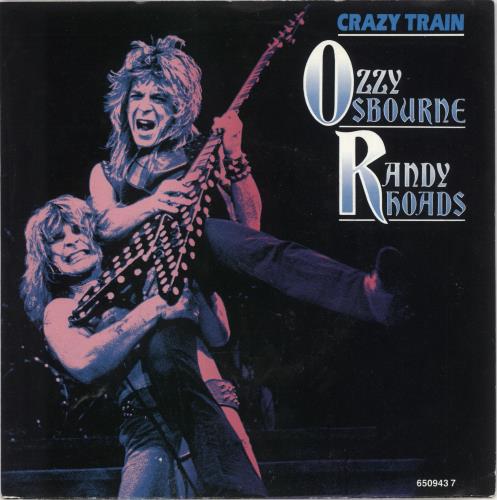 LP【貴重音源ピクチャー盤】OZZY OSBOURNE/CRAZY TRAIN Ozzy Osbourne Crazy Train UK 7